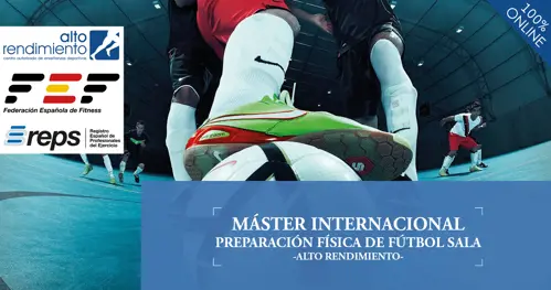 master online preparacion fisica de futbol sala internacional
