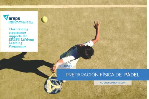 curso online preparacion fisica de padel