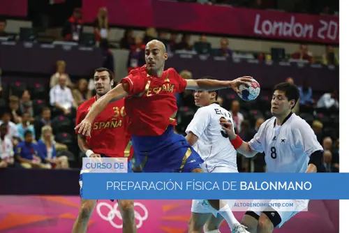 curso online preparacion fisica de balonmano