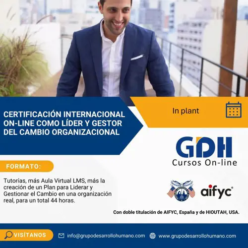 Curso Online Lider Gestor Cambio Organizacional